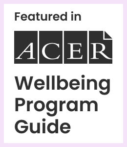 Featured in the ACER Wellbeing Program Guide